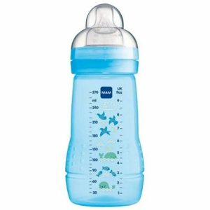 MAM Easy Active Baby Bottle 270ml x 1 BLUE BIRD & WHALE