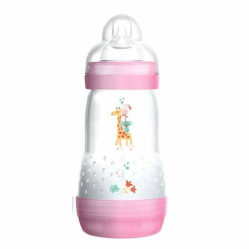 MAM Easy Start Anti-Colic Bottle 260ml PINK GIRAFFE