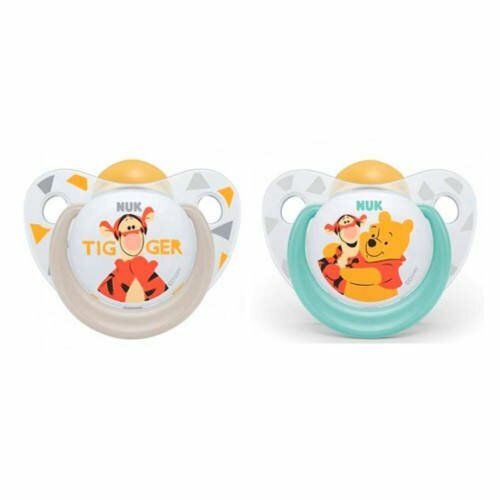 Nuk Disney Latex Soother SILVER & GREEN