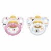 Nuk Happy Kids Latex Soother PINK