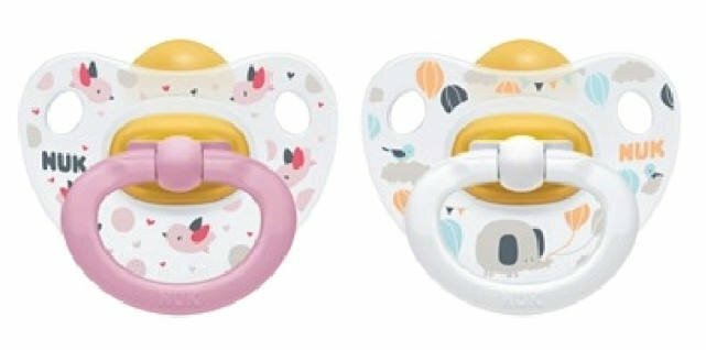 Nuk Happy Kids Latex Soother PINK Descriptions