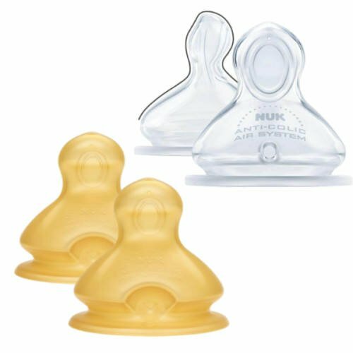 Nuk: Wide-Neck Teat | Silicone | Latex