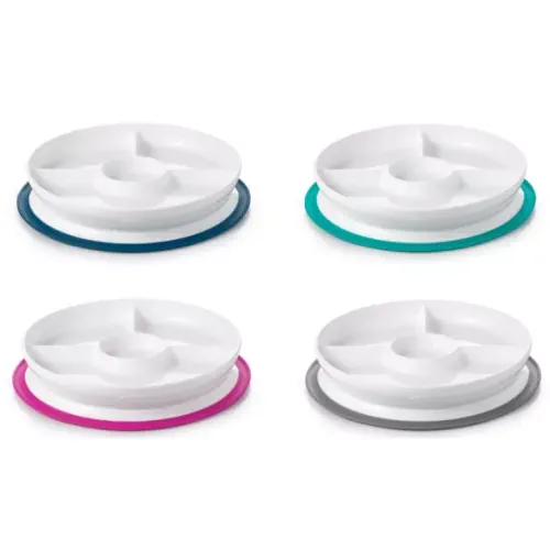 OXO Tot: Stick & Stay Suction Divided Plate