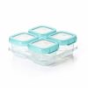 OXO Tot Baby Blocks Freezer Storage Container TEAL