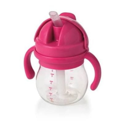 OXO Tot Grow Straw Cup 6oz PINK