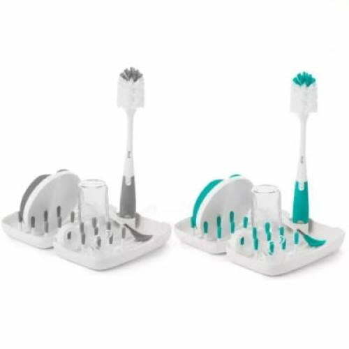 OXO TOT: On-The-Go Drying Rack With Bottle Brush