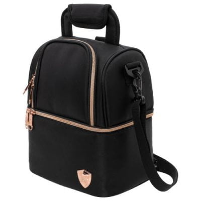 Princeton Double Layer Cooler Bag BLACK GOLD