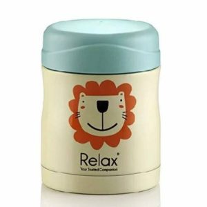 Relax Stainless Steel Thermal Food Jar 300ml LION