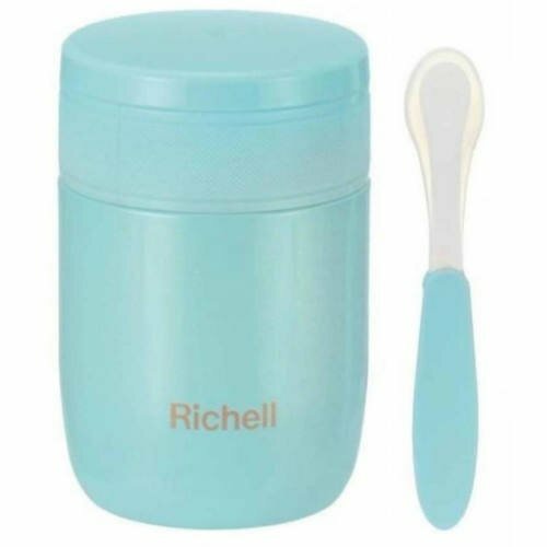 Richell Baby Stainless Steel Jar GREEN