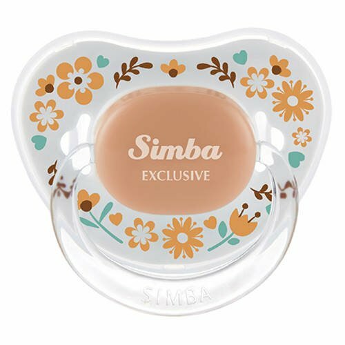 Simba Pacifier Romance Thumb Shape BROWN