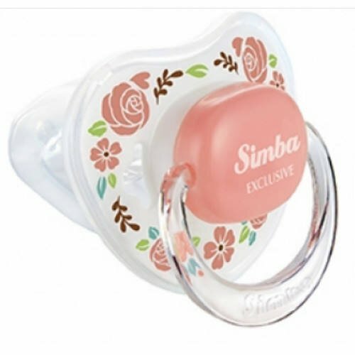 Simba Pacifier Romance Thumb Shape PINK