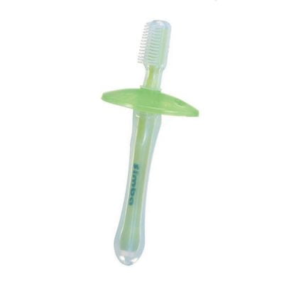 Simba SIlicone Toothbrush GREEN