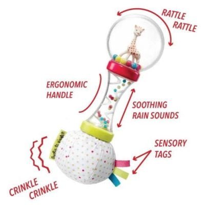 Sophie La Girafe Sophiesticated Maracas Gift Set 1