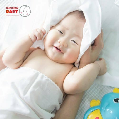 Suzuran Baby Gauge Bath Towel