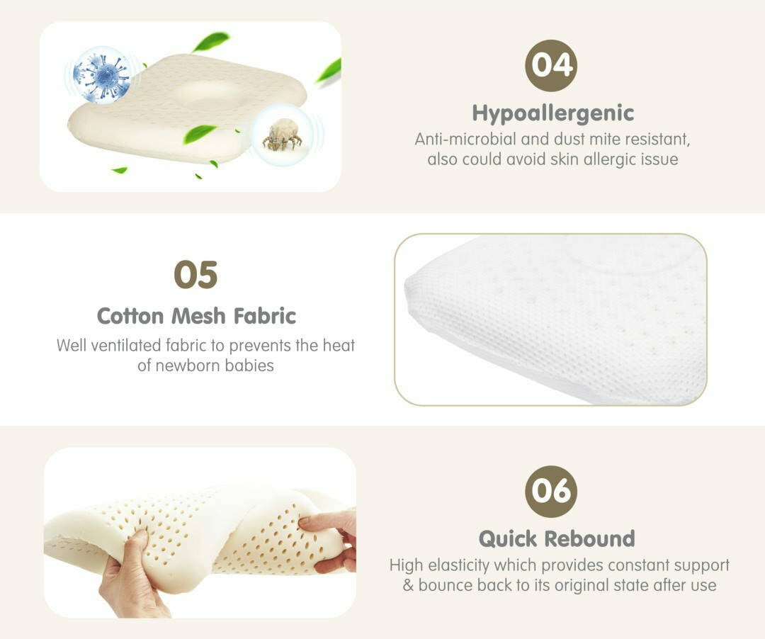 Babylove Dimple Pillow Descriptions 2