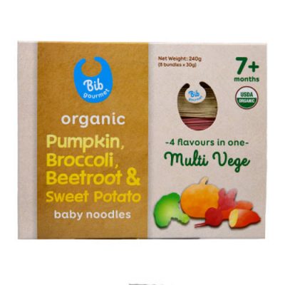 Bib Gourmet Baby Nooddle - PUMPKIN BROCOLLI BEETROOT & SWEET POTATO