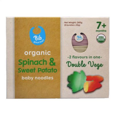 Bib Gourmet Baby Nooddle - SPINACH & SWEET POTATO