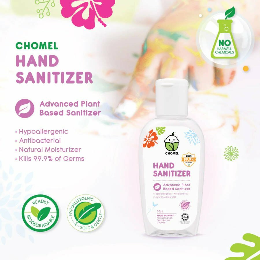 Chomel Hand Sanitiser 55ml Descriptions 1