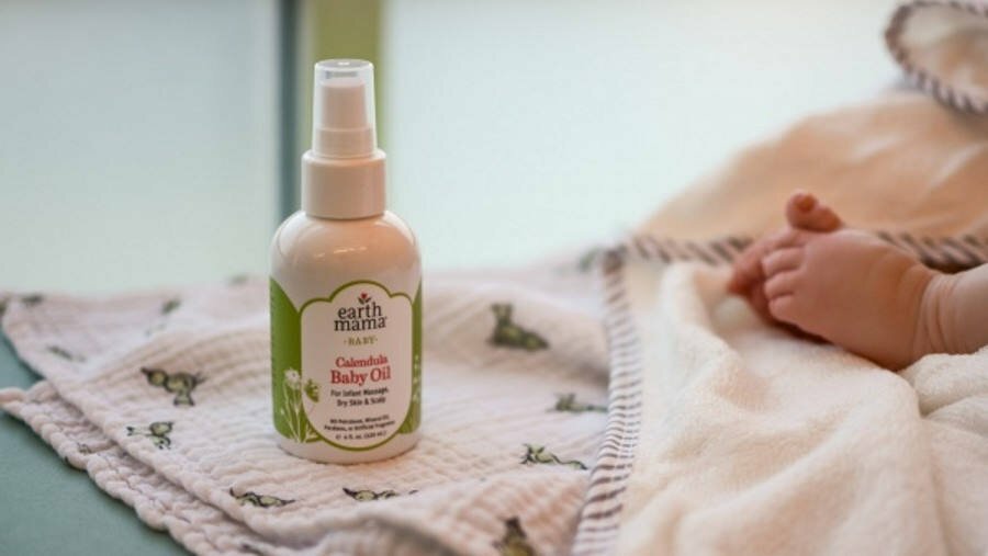 Earth Mama Angel Baby Calendula Baby Oil Descriptions