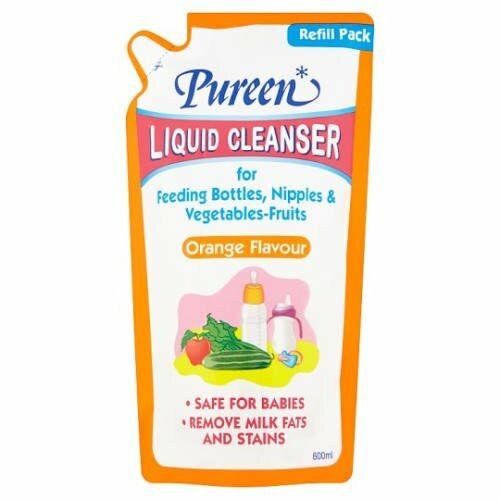 Pureen Liquid Cleanser 600ml ORANGE FLAVOUR