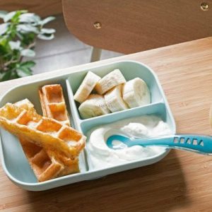 Beaba Silicone Meal Set With Suction Pad