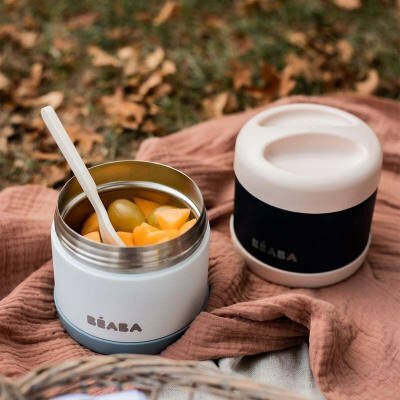 Beaba Stainless Steel Vacuum Insulated Food Jar 500ml