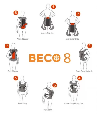 Beco 8 Baby Carrier