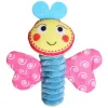Biba Toys Squeaky Hand Toy BUTTERFLY