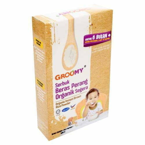 Groomy Organic Instant Brown Rice Powder