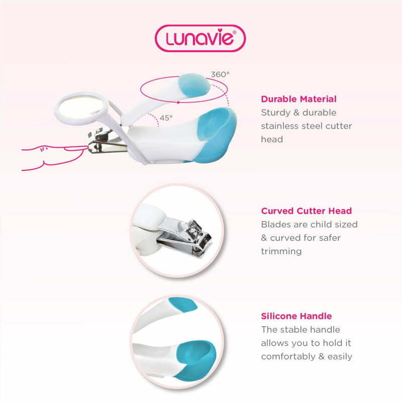 Lunavie Baby Nail Clipper With Magnifier