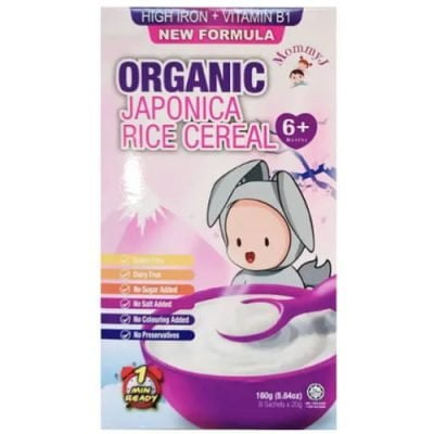 MommyJ Organic Japonica Rice Cereal