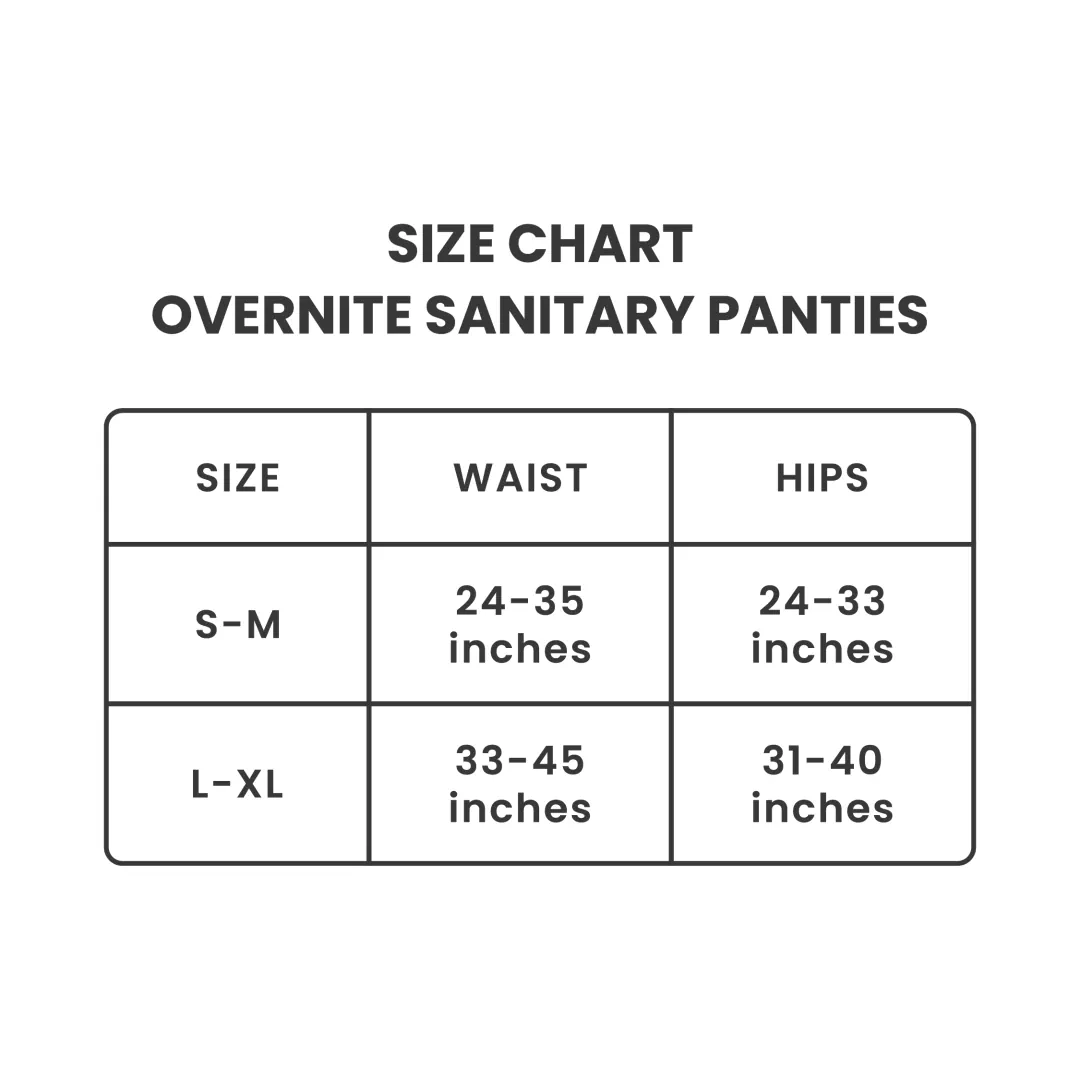 Shapee Overnight Sanitary Pants