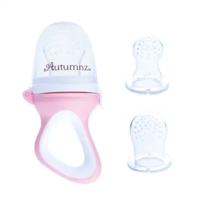 Autumnz Silicone Fresh Food Feeder PINK