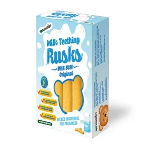 Natufoodies Milk Teething Rusk ORIGINAL
