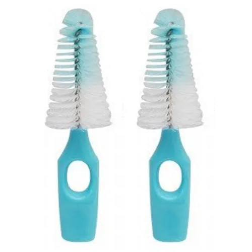 Basilic Teat Or Nipple Brush BLUE