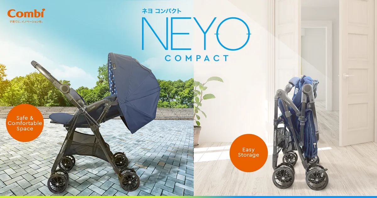 Combi Neyo Compact Stroller Banner