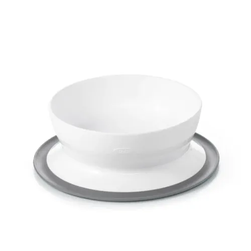 OXO Tot Stick & Stay Suction Bowl GREY
