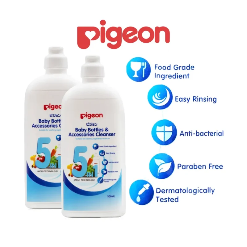 Pigeon Baby Bottle & Accessories Cleanser Descriptions