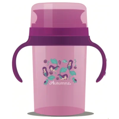 Autumnz Non-Spill 360 Suppy Cup With Handle 300ml LIL MERMAIDS