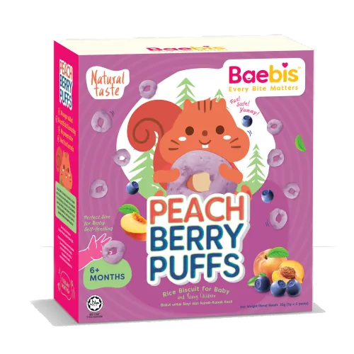 Baebis Puff PEACH BERRY