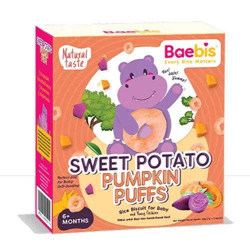 Baebis Puff SWEET POTATO PUMPKIN