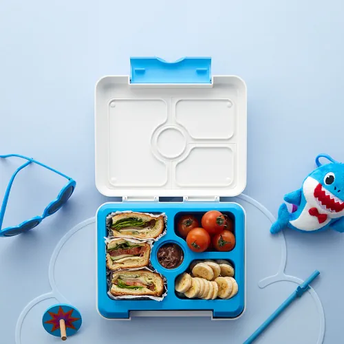 Flexnlock Lunch Box Kids Set BLUE TOY WORLD