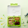 Flexnlock Lunch Box Kids Set GREEN DINOSAUR