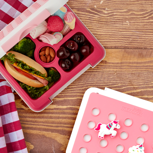 Flexnlock Lunch Box Kids Set PINK UNICORN