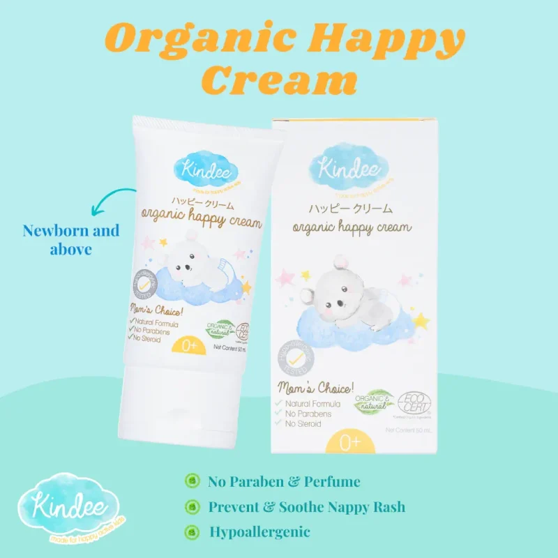 Kindee Organic Happy Cream