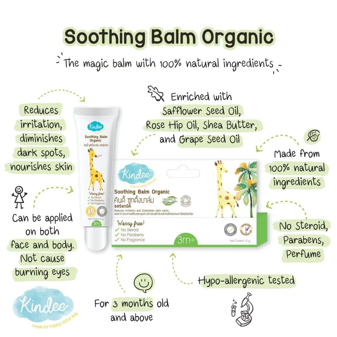 Kindee Organic Soothing Balm