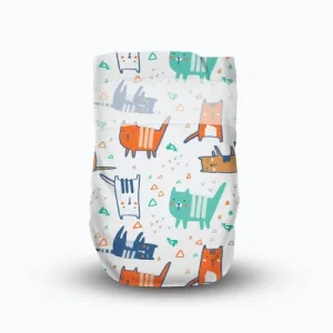 Offspring Fashion Tape Diaper Meow The Cat