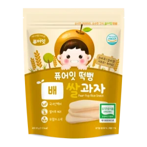 Pure-Eat Organic Pop Rice Snack PEAR1