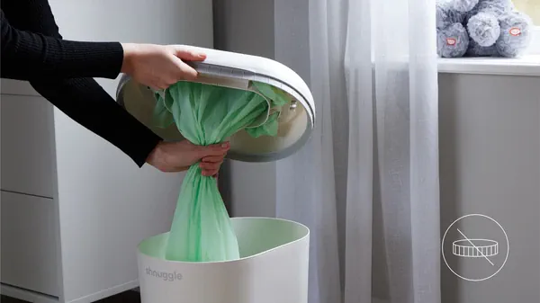 Shnuggle Eco Touch Nappy Bin