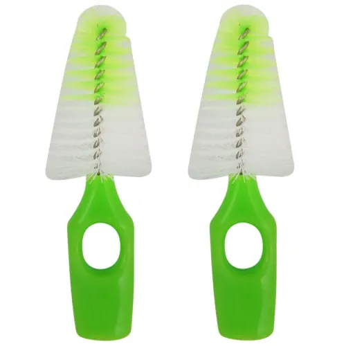 Basilic Teat Or Nipple Brush GREEN